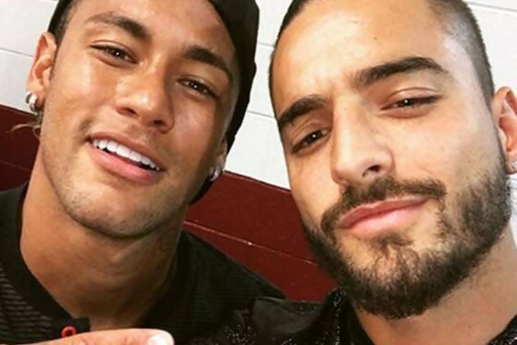 Cantor Maluma revela polêmica envolvendo Neymar: ''Eu não me importo''-Instagram/@maluma