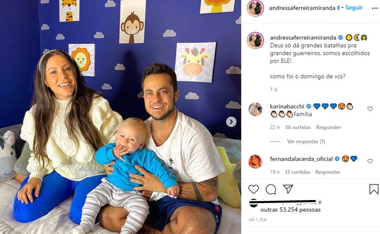 Andressa Ferreira mostra foto com a família e reflete sobre polêmicas