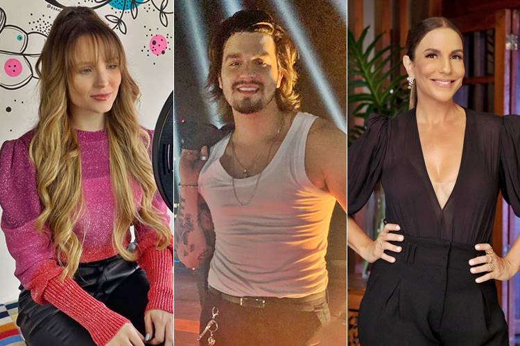 Larissa Manoela - Luan Santana - Ivete Sangalo Larissa Manoela - Luan Santana - Ivete Sangalo (Foto:GabiMotta/Marcelo Belo/Rafael Mattei)