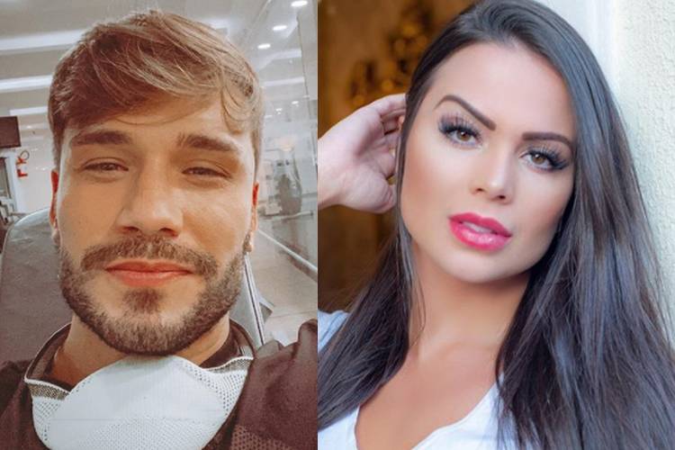 Lucas Viana e Victória Villarim, participante de 'A Fazenda 12' - Montagem/Área VIP