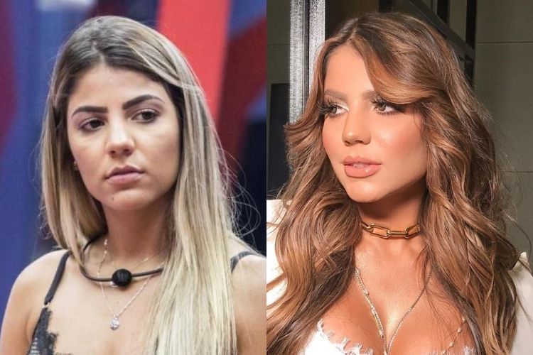 O antes e depois de Hariany Almeida - Reprodução: BBB 19 e Instagram (Montagem: Área VIP) O antes e depois de Hariany Almeida - Reprodução: BBB 19 e Instagram (Montagem: Área VIP)