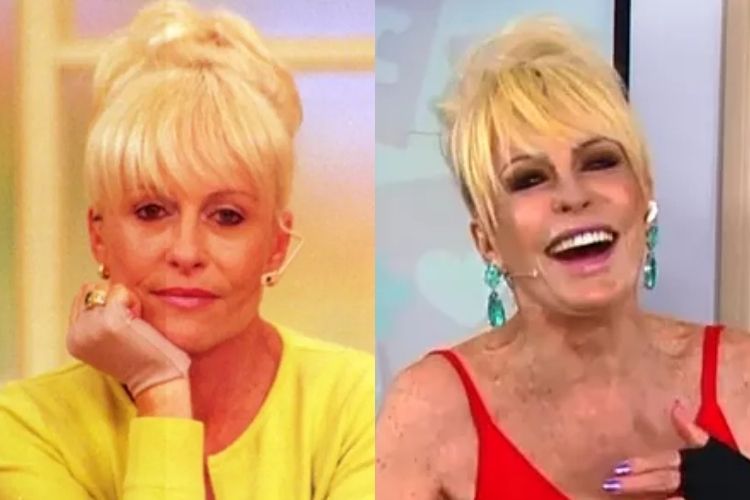 Ana Maria Braga - Reprodução: TV Globo (Montagem: Área VIP) Ana Maria Braga - Reprodução: TV Globo (Montagem: Área VIP)