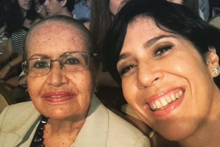 Maria Clara Gueiros lamenta a morte da mãe: “Quero lembrar dela com alegria”