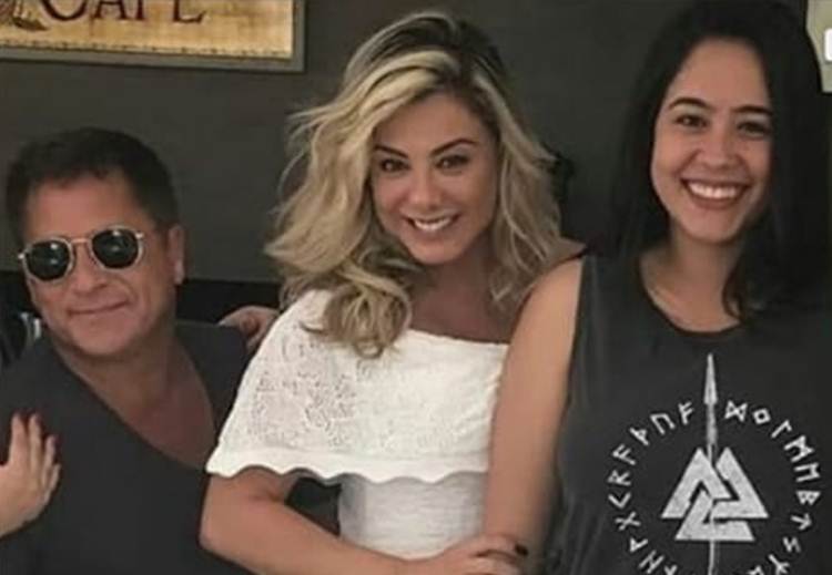 Mulher de Leonardo parabeniza enteada no dia do aniversário