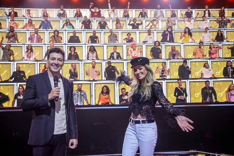 Rodrigo Faro e Ticiane - Canta Comigo Teen - Instagram