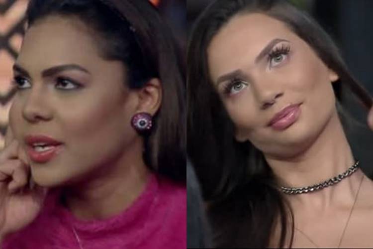 Tays; Stéfani - Fotos: Record TV/Montagem