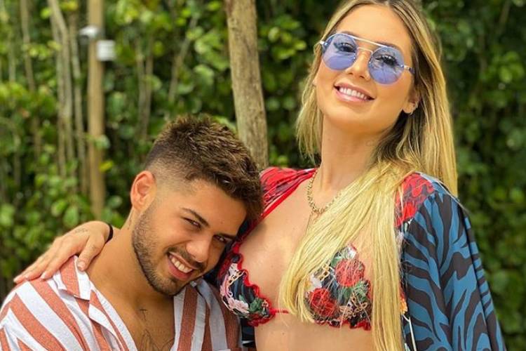 Cantor sertanejo Zé Felipe e a namorada, Vírginia Fonseca