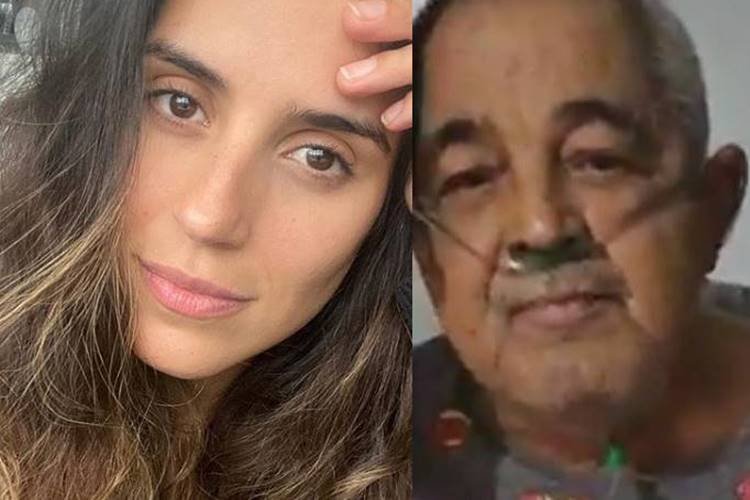 Camilla Camargo fala sobre estado de saúde do avô, Francisco: ”Luta pela vida”
