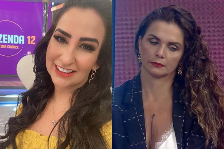 Luiza Ambiel dispara sobre Fabíola Gadelha: “Se vier de graça, vai levar chumbo” - Foto: Reprodução/RecordTV/Montagem Área VIP