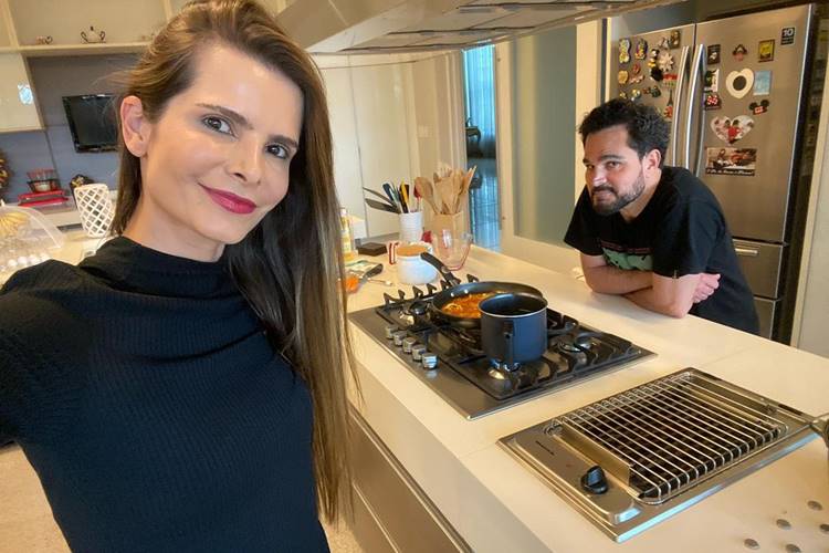 Flávia Camargo e Luciano Camargo Flávia Camargo e Luciano Camargo/ Instagram