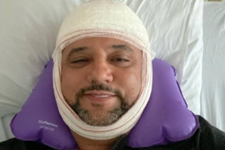 Geraldo Luís Geraldo Luís aparece com a cabeça enfaixada: ''A vida é feita de decisões'' - Foto: Reprodução/Instagram@geraldobalanca