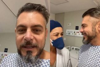 Cinco dias após cirurgia de esposa, Luigi Baricelli passa por operação - Foto: Reprodução/Instagram@luigibaricelli