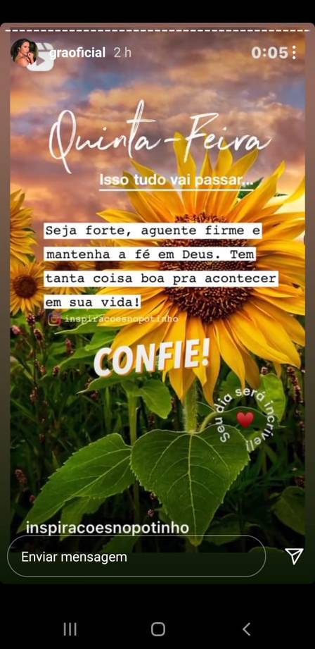 Gracyanne Barbosa quebra silêncio e fala sobre prisão da filha de Belo - Foto: Reprodução/Instagram@graoficial