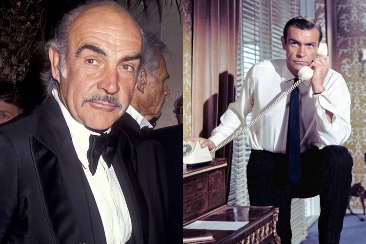 Sean Connery foto reprodução Instagram mnontagem Area Vip Sean Connery foto reprodução Instagram mnontagem Area Vip