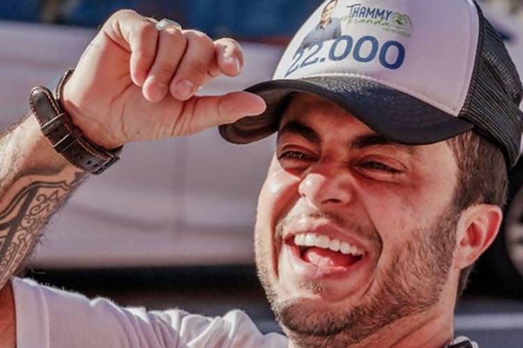 Andressa Ferreira parabeniza marido, após Thammy Miranda ser eleito como vereador : 'Você merece' - Foto: Reprodução/Instagram@thammymiranda