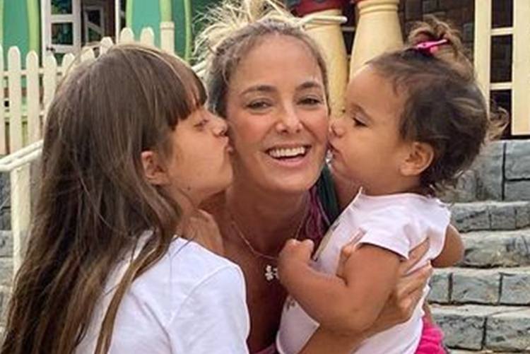 Ticiane Pinheiro e as filhas - Instagram Ticiane Pinheiro e as filhas - Instagram