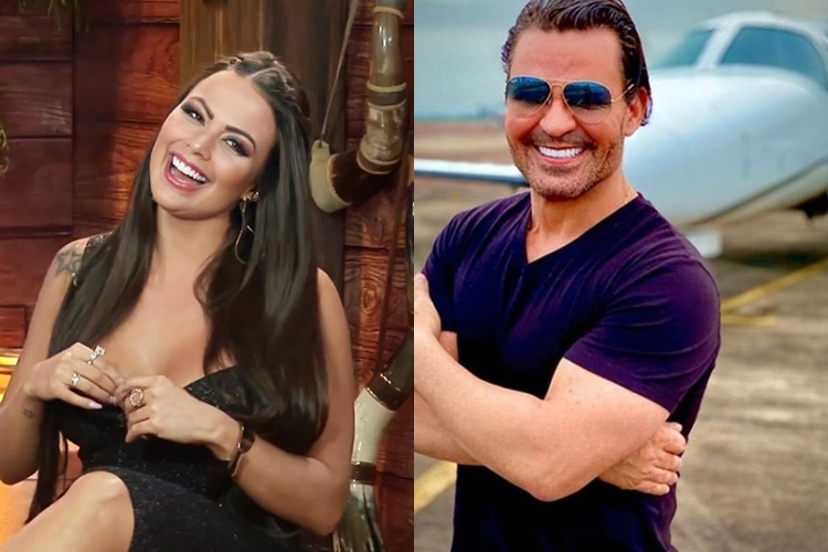 Victória Villarim e sertanejo Eduardo Costa foto reprodução Instagram montagem Area Vip Victória Villarim e sertanejo Eduardo Costa foto reprodução Instagram montagem Area Vip