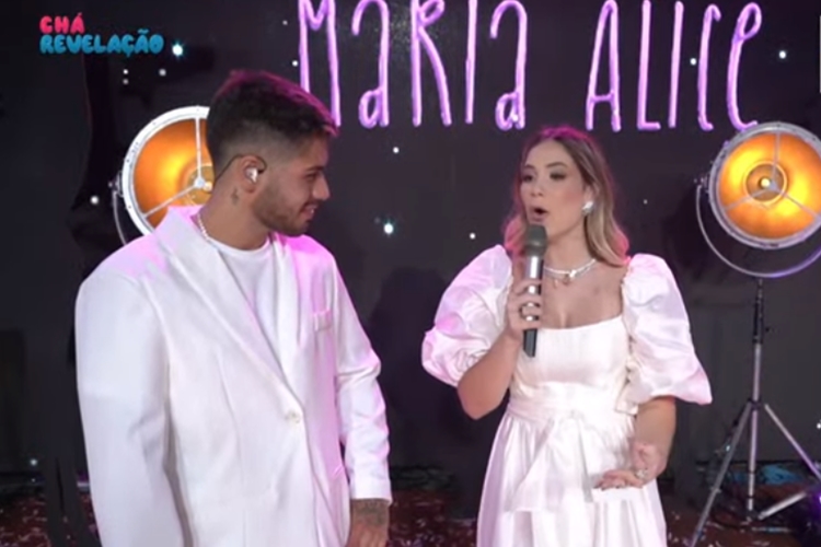 Sertanejo Zé Felipe e Virgínia Fonseca revelam sexo do bebê