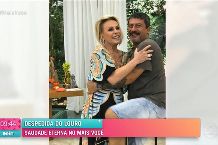 Ana Maria Braga e Tom Veiga/ Reprodução Rede Globo