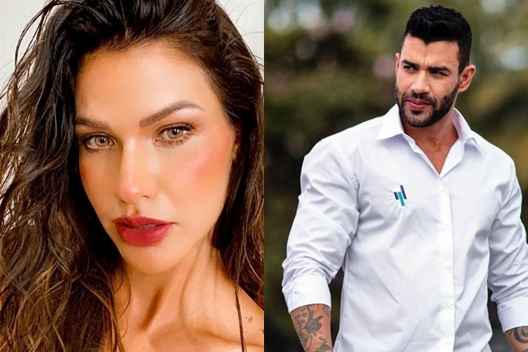 Andressa Suita e Gusttavo Lima Separados, Andressa Suita curte postagem polêmica de Gusttavo Lima - Foto: Reprodução/Instagram/Montagem Área VIP