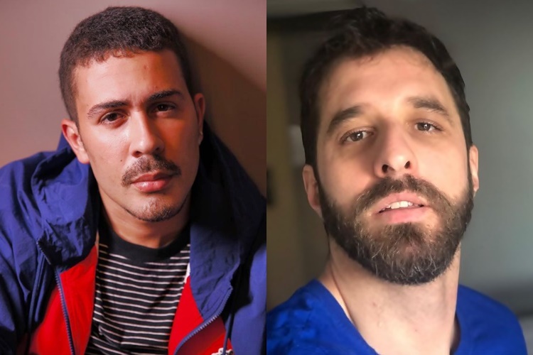 Após polêmica de festa de natal, Carlinhos Maia dispara contra Rafinha Bastos: ''Espere sentado, fedorento'' - Foto: Reprodução/Instagram/Montagem Área VIP