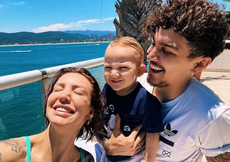 Christian Figueiredo, Zoo e o filho - Instagram