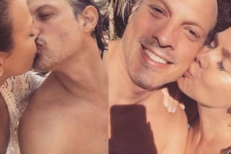 Eliana e 'namorido' Eliana parabeniza companheiro e se declara para Adriano Ricco - Foto: Reprodução/Instagram