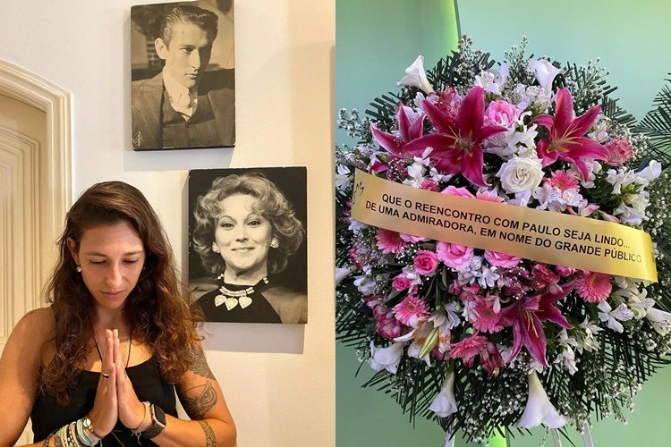 Luana se despede de Nicette Bruno Neta de Nicette Bruno se despede da avó, cremada ao som de ''Eu Sei Que Vou Te Amar'' - Foto: Reprodução/Instagram/Montagem/Área VIP