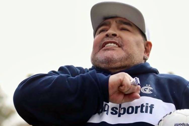 Segundo site, coração de Maradona pesava o dobro do normal - Foto: Reprodução/Instagram@maradona/@LigaProfesionalAFA!