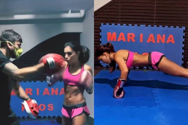 Após fim de noivado, Mariana Rios dá duro em treino de boxe - Foto: Reprodução/Instagram