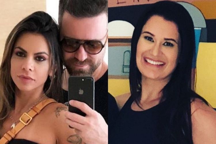 Marlon, a atual e a ex - Reprodução: Instagram (Montagem: Área VIP) Marlon, a atual e a ex - Reprodução: Instagram (Montagem: Área VIP)