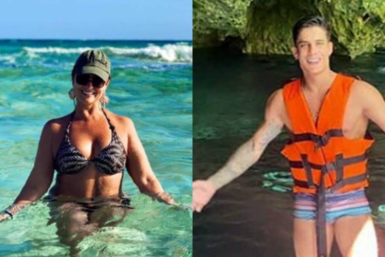  Tiago Ramos revela que Nadine Gonçalves, mãe de Neymar, o ajudou em crise de depressão: ''ela foi humana'' - Foto: Reprodução/Instagram/Montagem ÁreaVIP