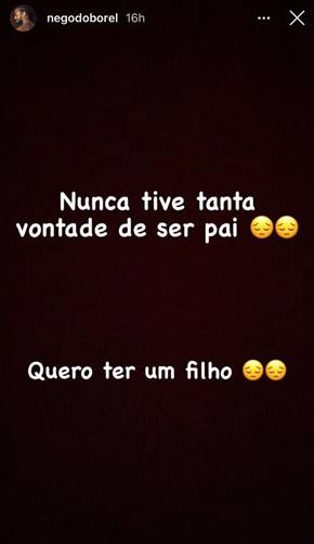 Nego do Borel/ Instagram