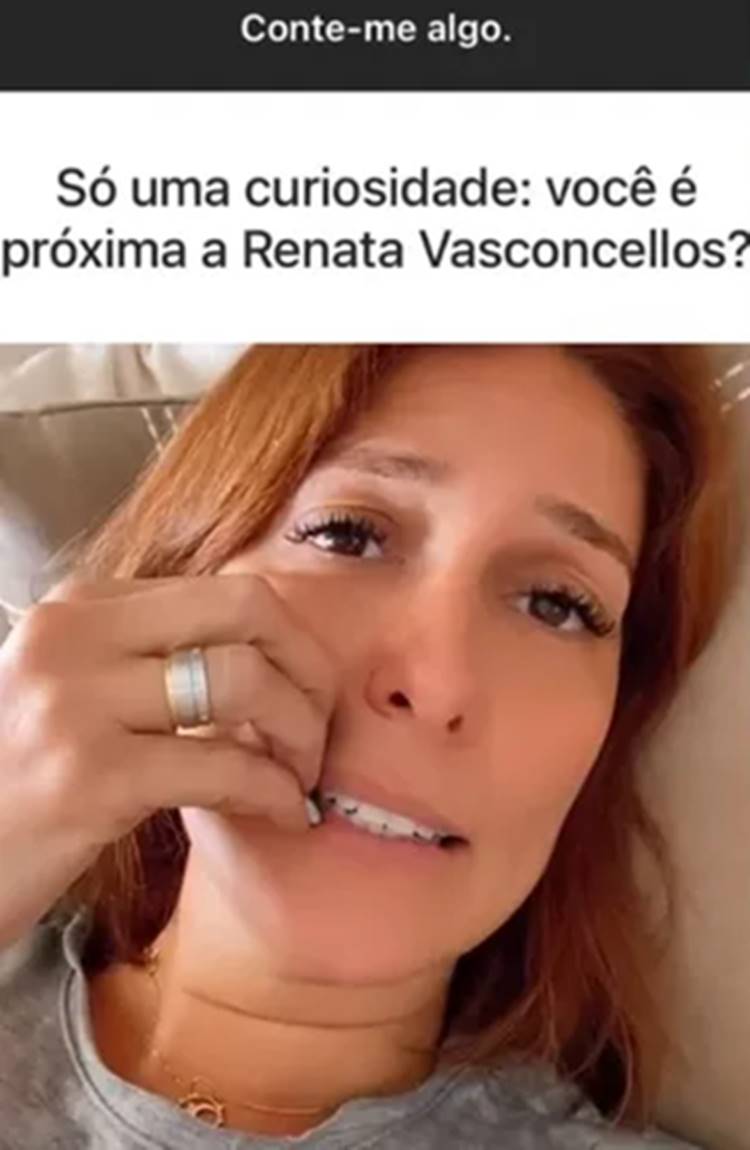 Print Instagram Atual mulher de William Bonner revela ''crush'' em Renata Vasconcellos - Foto: Reprodução/Instagram