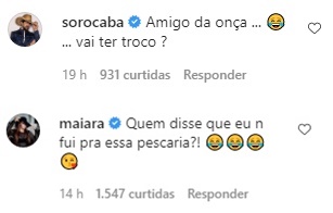 Juntos ou não? Maiara comenta em foto de Fernando Zor e fãs ficam confusos - Foto: Reprodução/Instagram