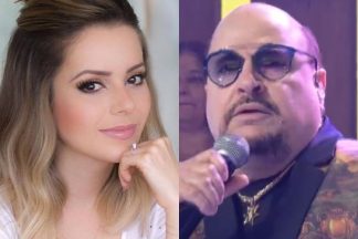 Sandy e Paulinho - Reprodução: TV Globo e Instagram (Montagem: Área VIP)