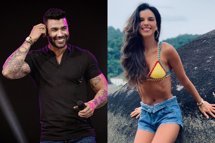 Sertanejo Gusttavo Lima e atriz Mariana Rios foto reprodução Instagram montagem Area Vip Sertanejo Gusttavo Lima e atriz Mariana Rios foto reprodução Instagram montagem Area Vip