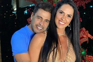 Sertanejo Zezé Di Camargo e noiva Graciele Lacerda foto reprodução Instagram