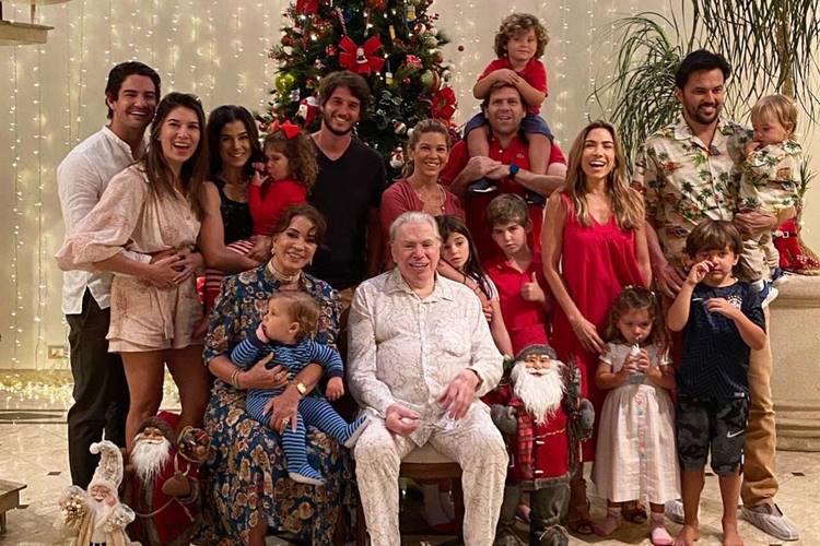 Silvio Santos e Família/ Instagram