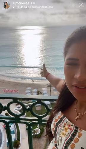 Simone/ Reprodução Stories Instagram