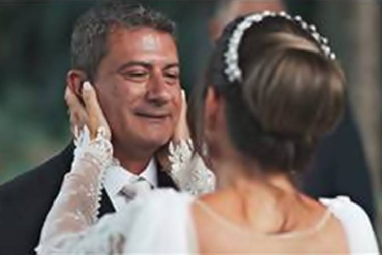 Tom Veiga, o Louro José, surge em vídeo inédito em seu último casamento