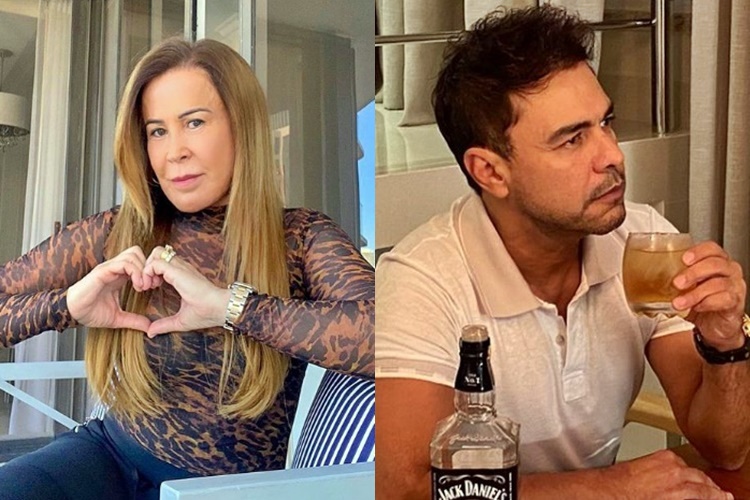 Zilu Godoi revela que ficou de luto após se separar de Zezé Di Camargo: ''Fui internada' - Foto: Reprodução/ Instagram/ Montagem Área VIP