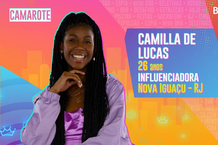 BBB21 - Camilla de Lucas/Globo