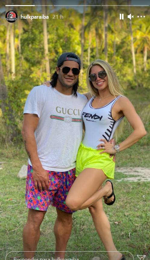 Ex-mulher e atual de Hulk Paraíba surgem com mesmo look na web - Foto: Reprodução/Instagram