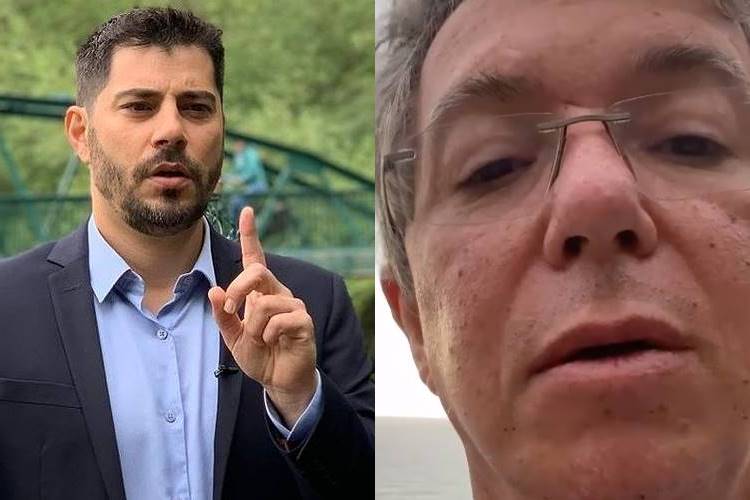 Evaristo e Boninho Evaristo Costa vaza lista de confirmados do ''BBB21'' nas redes sociais - Foto: Reprodução/Instagram/Montagem Área VIP