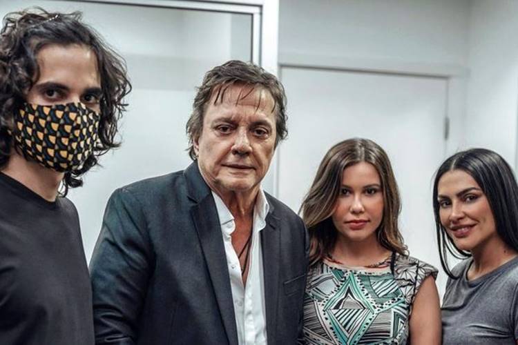 Fábio Jr e filhos Fábio Jr. atuará juntamente com filhos em filme - Foto: Reprodução/Instagram
