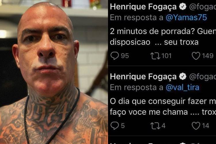 Chef Fogaça ''surta'' ao ser acusado de espalhar ''fake news'' e xinga seguidores: ''Antas!'' - Foto: Reprodução/Instagram/Montagem Área VIP