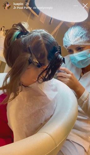 Liz, filha de Luana Piovani Liz, filha de Luana Piovani/ Instagram