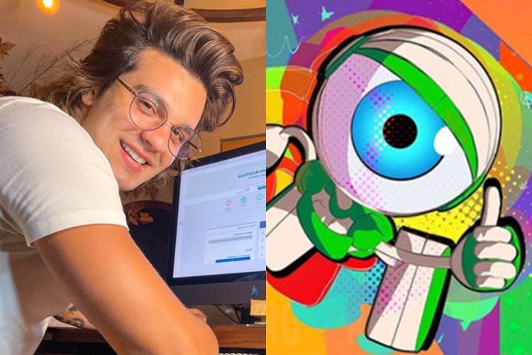 Luan Santana solta informações do BBB21 antes mesmo da emissora  - Foto: Reprodução/Instagram/Montagem Área VIP