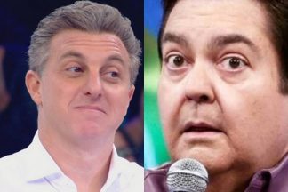 Segundo fontes, Luciano Huck pode desistir de se candidatar à presidência para ocupar vaga de Faustão aos domingos - Foto: Reprodução/Rede Globo/ Montagem Área VIP